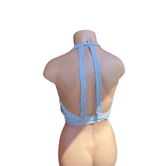 Callahan Knitwear Greta Halter Blue - Picture 5 of 10